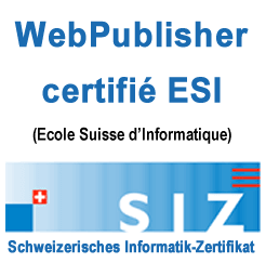 WebPublisher certifié ESI/SIZ