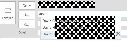 contacts suggérés outlook contacts suggérés outlook